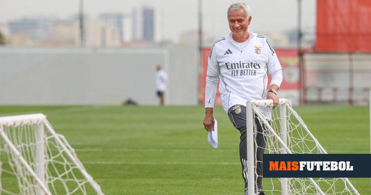 VÍDEO: o último treino do Benfica antes da reestreia de Mourinho