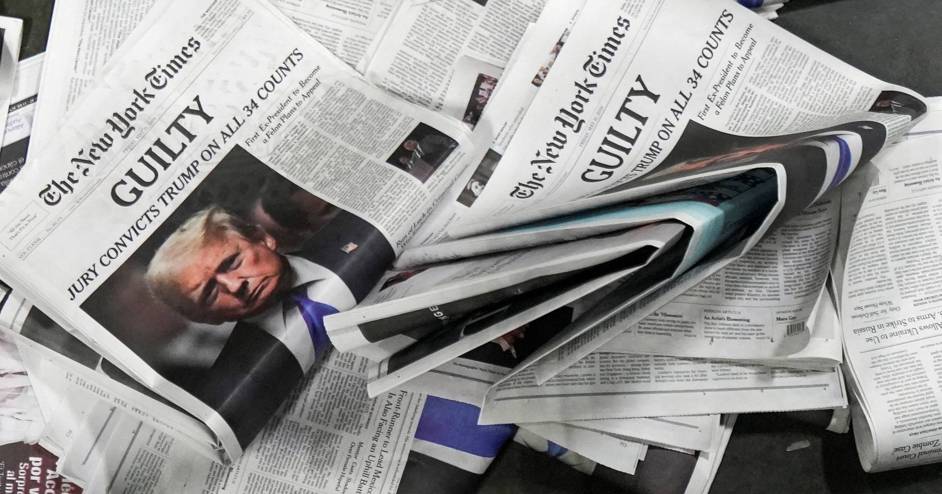 Trump falha tentativa de processar o The New York Times por 15 mil milhões de dólares