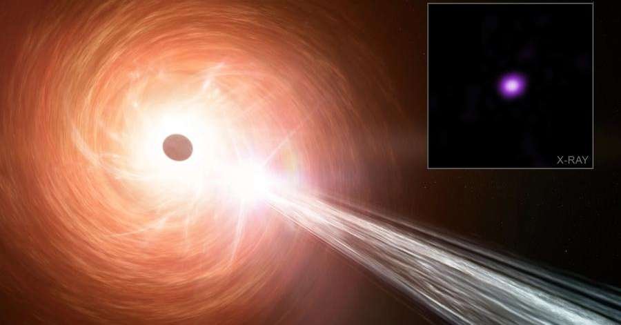 Buraco negro em crescimento rápido pode ajudar a desvendar segredos do universo