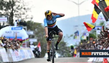 VÍDEO: Evenepoel sagra-se tricampeão mundial de contrarrelógio