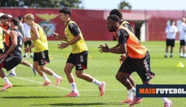 Benfica: Lukebakio já treina integrado e às ordens de Mourinho