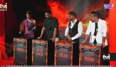 Nomeação direta: Nomeados elegem o concorrente que menos acrescenta ao jogo - Secret Story