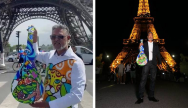 De Poconé a Paris: artista de Várzea Grande leva talento e cultura ao mundo | VGN