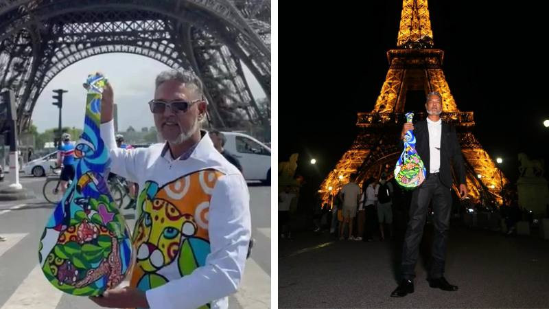 De Poconé a Paris: artista de Várzea Grande leva talento e cultura ao mundo | VGN