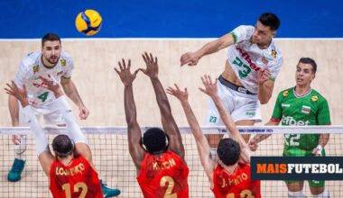 Portugal perde com a Bulgária e está fora do Mundial de voleibol