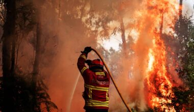 "Incêndio em Aljezur e Lagos está dominado em 70% mas linha de fogo de 8 km preocupa Proteção Civil"