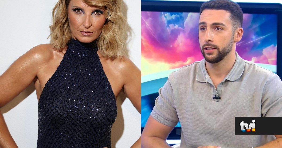 Zé, noivo de Liliana, reage às imagens com Fábio e toma atitude. Esta foi a reação de Cristina Ferreira - Dois às 10