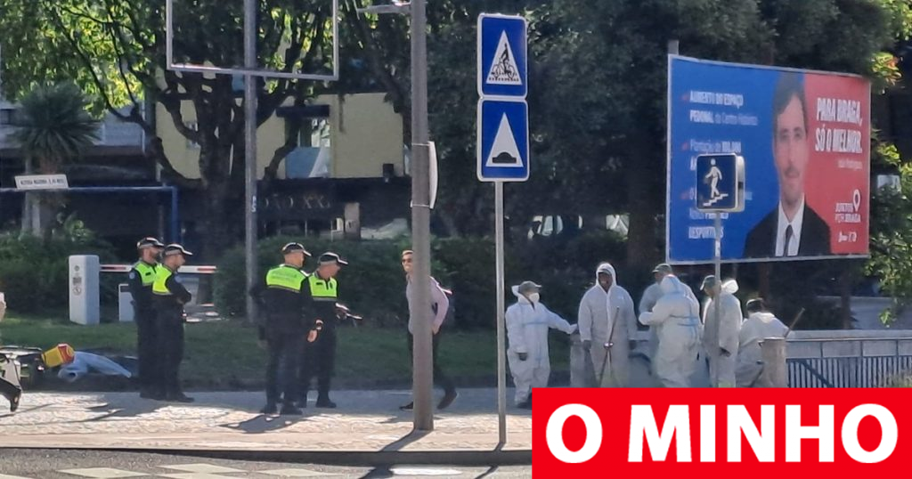 Operação surpresa limpa túnel onde pernoitam sem-abrigo no centro de Braga