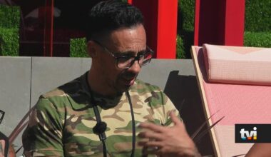 Sandro é questionado por algo da casa, mas a resposta só envolve Cristiano Ronaldo - Secret Story