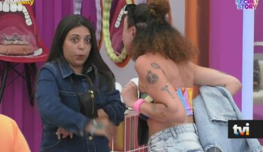 Aos gritos e frente a frente: Lídia e Raquel ‘explodem’ na discussão mais acesa desta edição - Secret Story