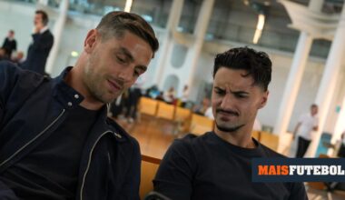 FC Porto: recuperados Alberto e Martim seguem viagem para a Áustria
