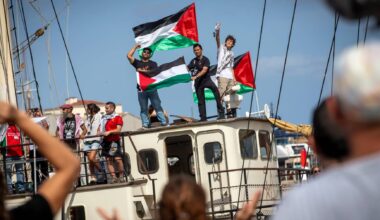 Itália envia fragata militar para “possível socorro” à flotilha pró-Palestina