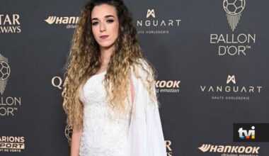 O pormenor arrepiante que Rute Cardoso, viúva de Diogo Jota, levou à gala da Bola de Ouro - Dois às 10