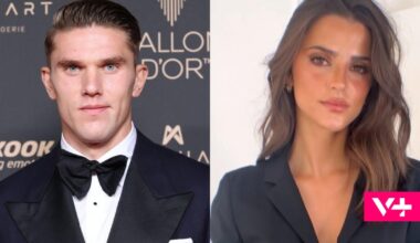 Viktor Gyökeres 'ignora' Inês Aguiar na gala da Bola de Ouro