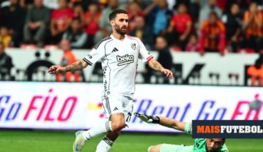 VÍDEO: Besiktas goleia e Rafa Silva faz o primeiro hat-trick da carreira