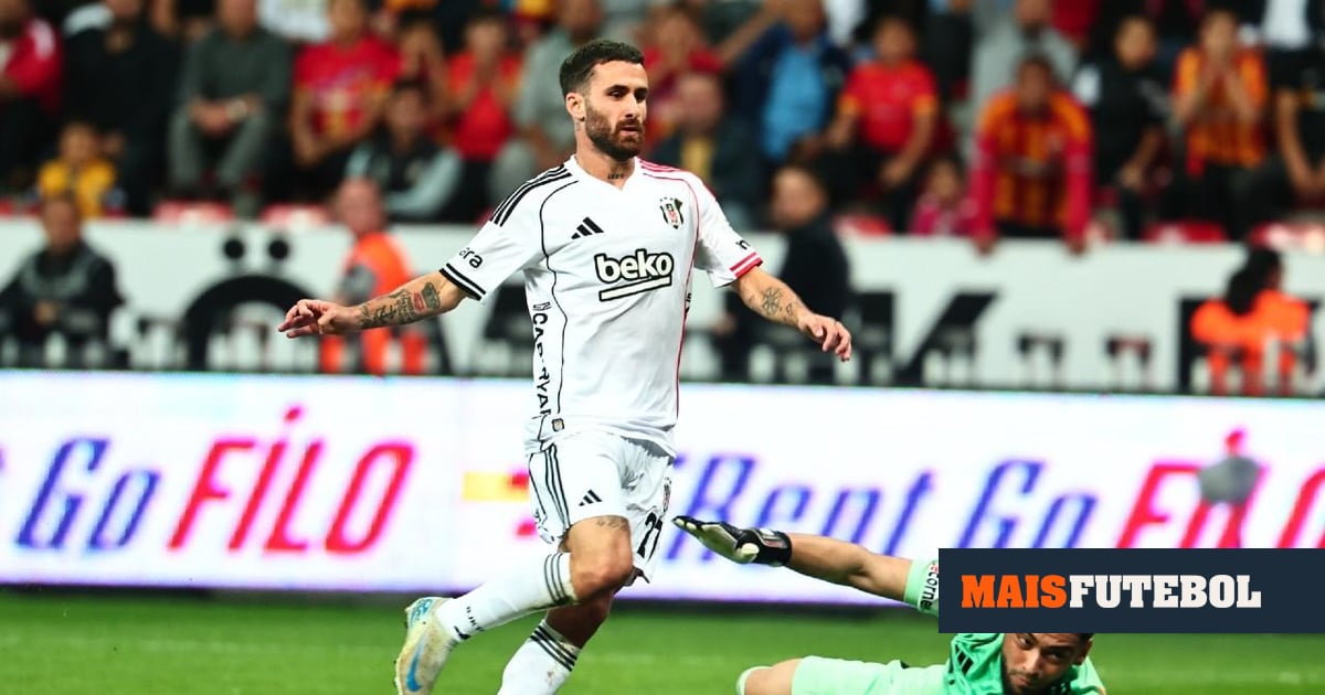 VÍDEO: Besiktas goleia e Rafa Silva faz o primeiro hat-trick da carreira