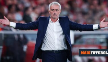 Mourinho irrita-se com pergunta sobre Trubin e pede «botox» para o Benfica