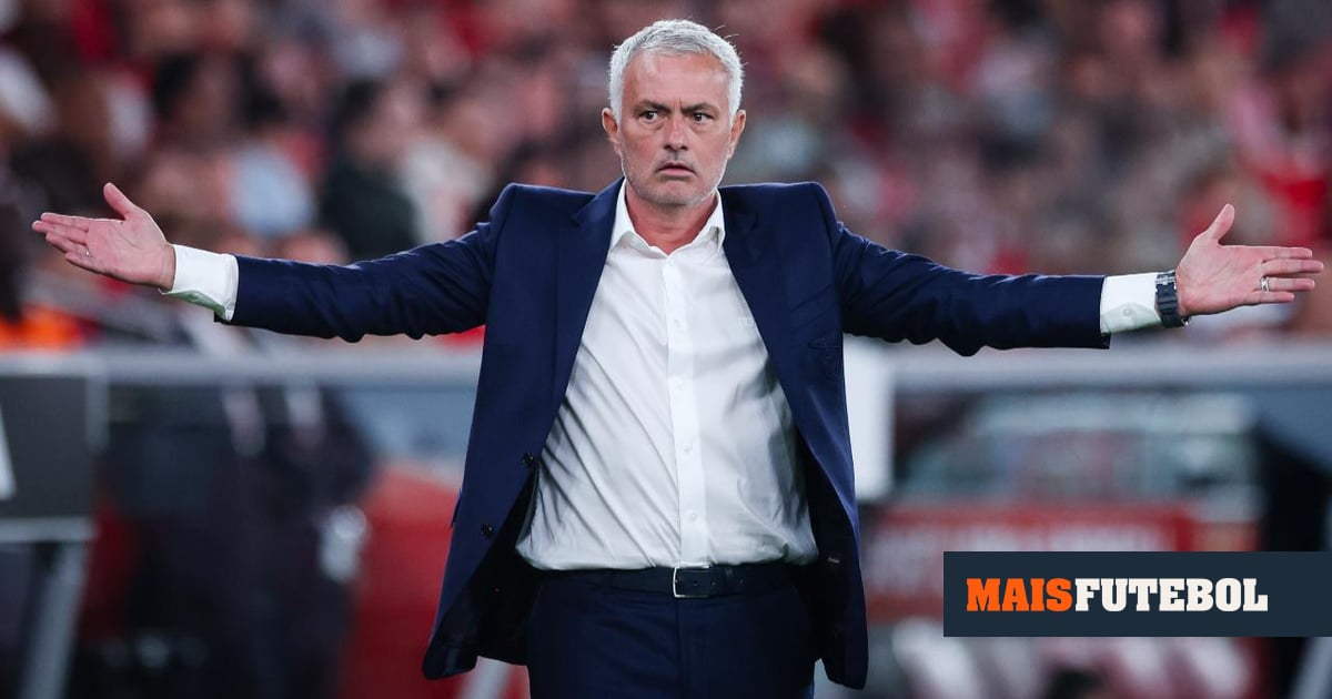 Mourinho irrita-se com pergunta sobre Trubin e pede «botox» para o Benfica