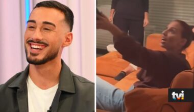 Momento Viral! Catarina Miranda em pânico com partida de Afonso Leitão - Secret Story