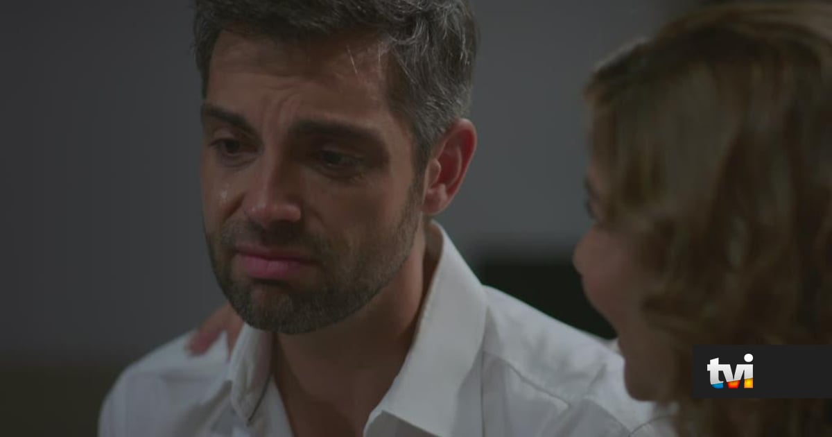 Hector chorar desesperadamente: «Ela é tudo para mim» - Novelas
