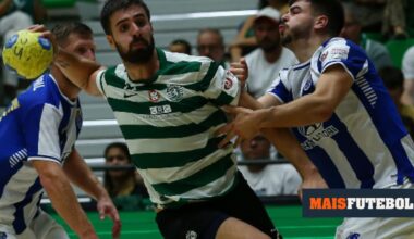 Andebol: Sporting vence FC Porto e isola-se na liderança