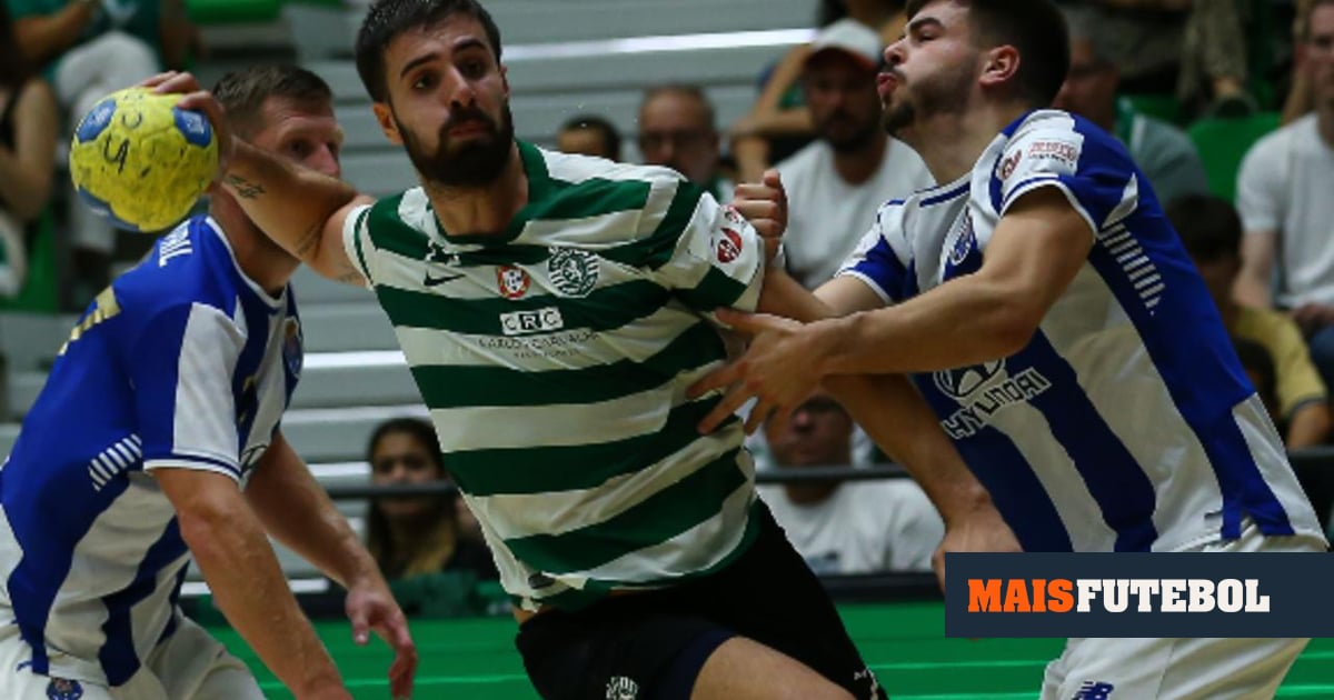 Andebol: Sporting vence FC Porto e isola-se na liderança