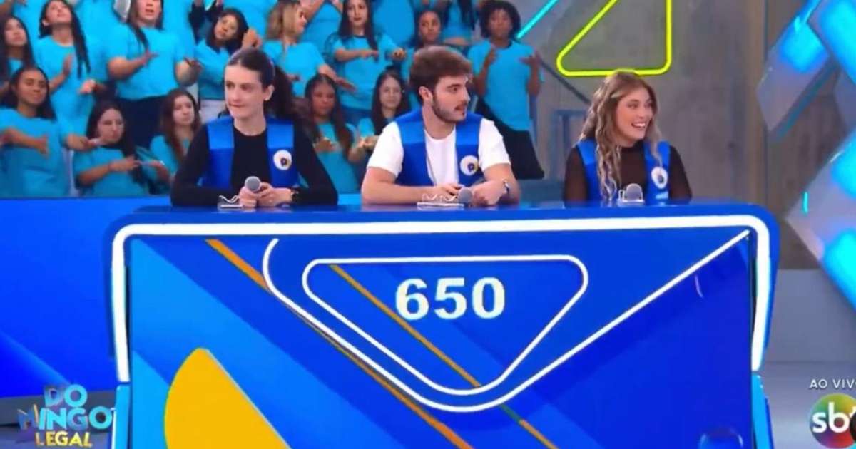 Filhos de Gugu e Portiolli erram questão simples sobre Praça dos Três Poderes no 'Domingo Legal'