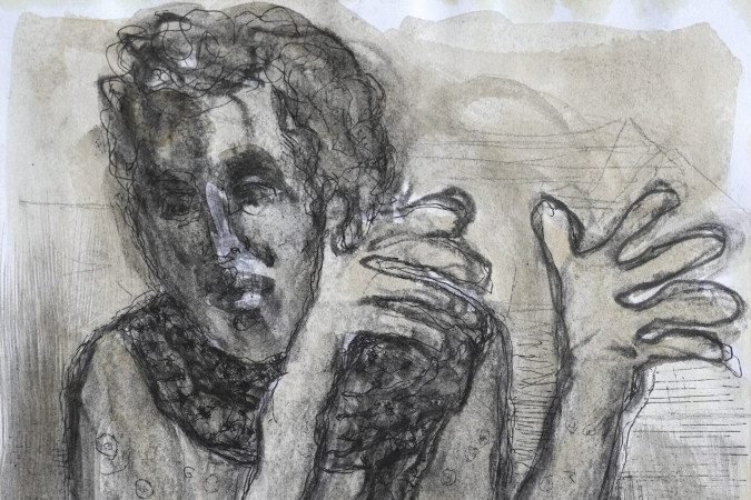 A fome e o medo retratados na obra de Muhanna 
