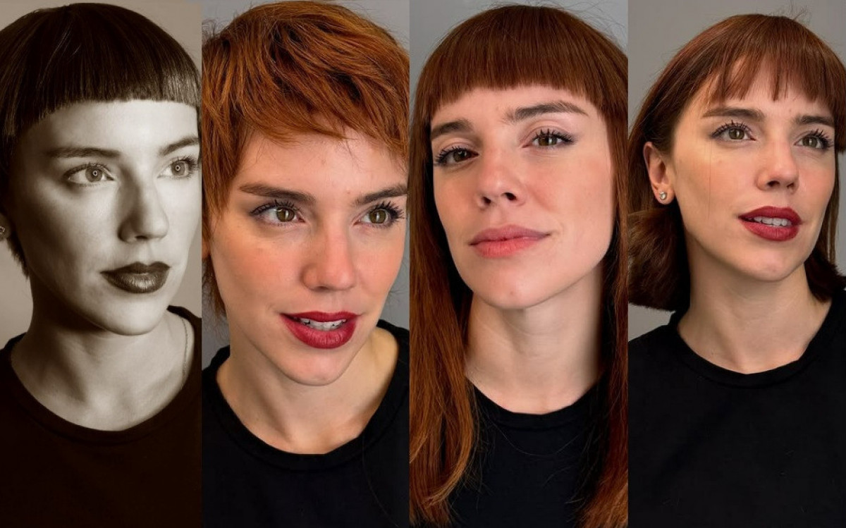 Alice Wegmann mostra prova de caracterização para Solange de 'Vale Tudo' | Celebridades