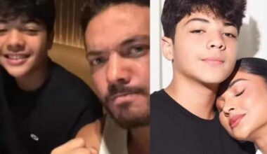 Yhudy, filho de Wesley Safadão e Mileide Mihaile, precisou passar por cirurgia no crânio -  (crédito: Observatorio dos Famosos)