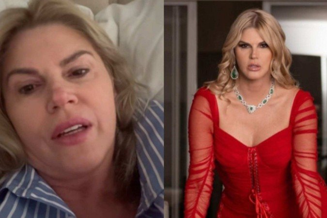Val Marchiori faz relato impactante após remoção de tumor na mama -  (crédito: Reprodução/Instagram)