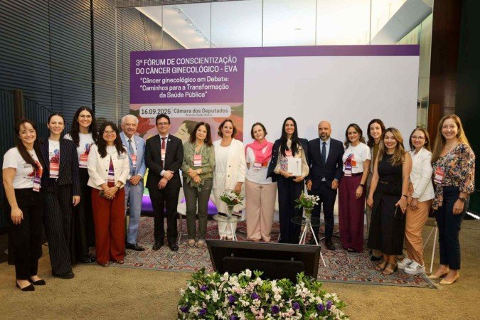 O evento traçou um panorama dos cânceres ginecológicos no Brasil -  (crédito: Divulgação/Grupo EVA)