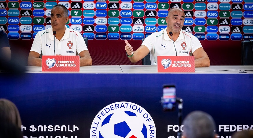 Mundial2026. Seleção portuguesa treina em Erevan antes do embate com a Arménia