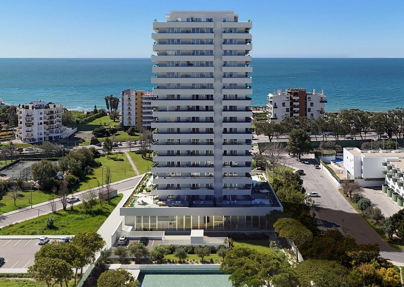 Prédio de 17 andares (com penthouse) no Algarve ainda não está construído e já se venderam 40 apartamentos no valor de 18 milhões de euros