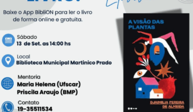 Município de Araras - Clube do livro discute “A visão das plantas”