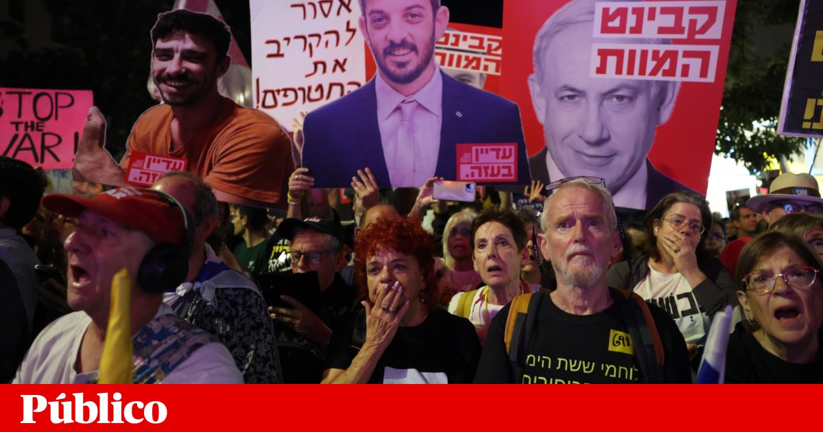 Hamas divulga vídeos de dois reféns na Cidade de Gaza | Médio Oriente