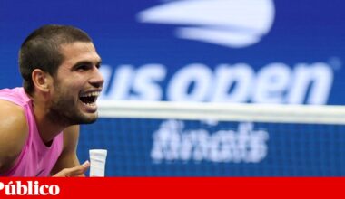 Carlos Alcaraz com vitória musculada no US Open | Ténis