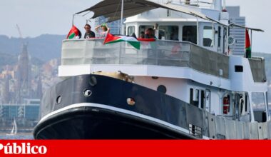 Barco da Flotilha para Gaza atingido por drone. Danos foram “superficiais” | Gaza