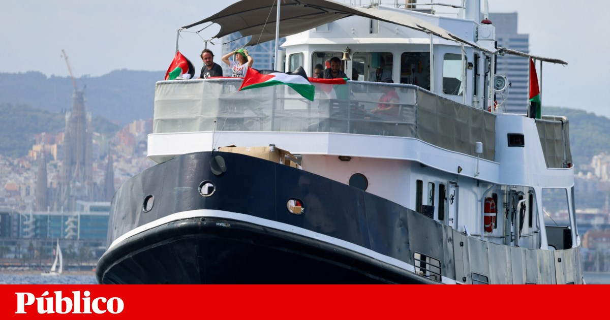 Barco da Flotilha para Gaza atingido por drone. Danos foram “superficiais” | Gaza