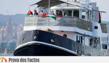 Flotilha humanitária para Gaza parou em Ibiza para “noite de celebração”? É falso | Falso