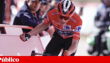 Vingegaard ficou com a Vuelta na Bola del Mundo | Ciclismo