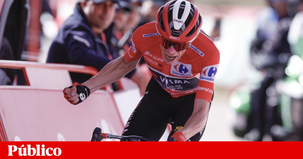 Vingegaard ficou com a Vuelta na Bola del Mundo | Ciclismo