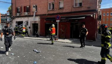 Explosão de gás em Madrid faz pelo menos 25 feridos | Acidentes