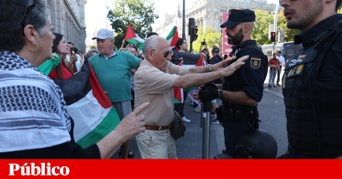 Protestos pró-Palestina anulam etapa final da Vuelta em Madrid | Ciclismo