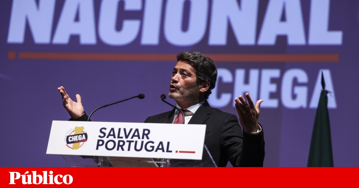 André Ventura anunciou que é candidato às eleições presidenciais | Presidenciais 2026