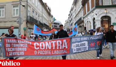 Depois do Porto, milhares de pessoas concentram-se em Lisboa contra o pacote laboral | Manifestação