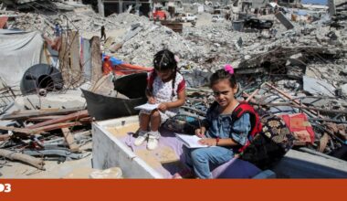 Em Gaza, há quem continue a estudar no meio da destruição. “Esta é a nossa realidade” | Palestina