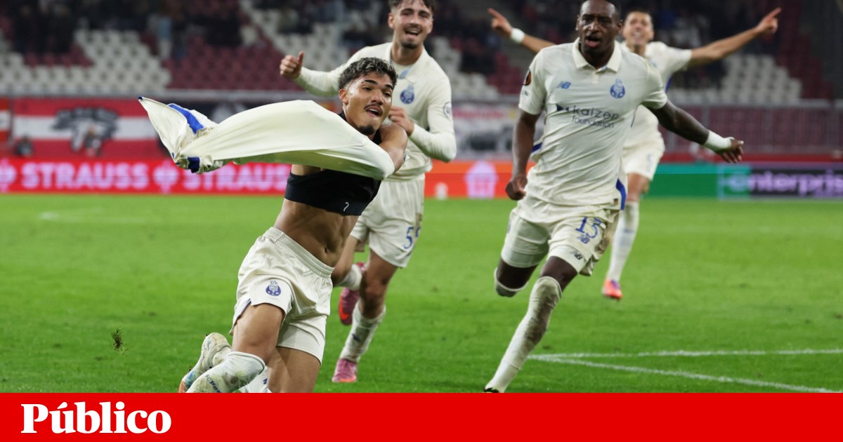 Liga Europa: William Gomes garante triunfo tardio ao FC Porto em Salzburgo | Crónica de jogo