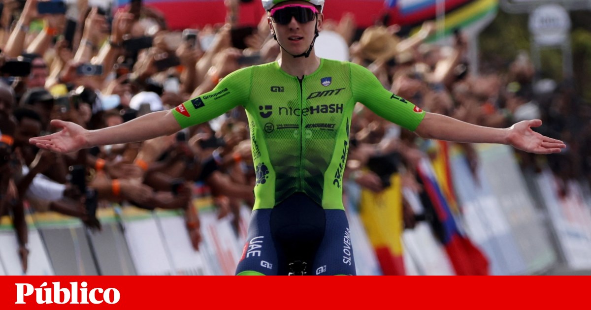 Pogacar atacou de longe e renovou o título de campeão do mundo de ciclismo | Ciclismo