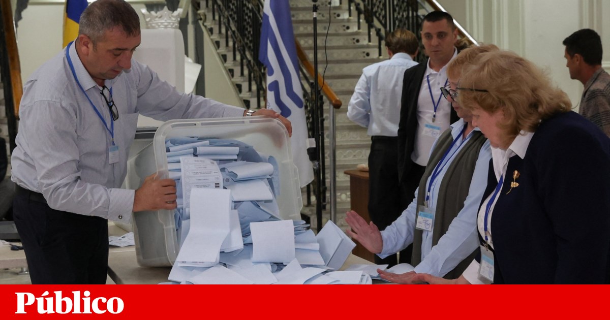 Partido pró-europeu lidera a contagem de votos nas eleições da Moldova | Moldova